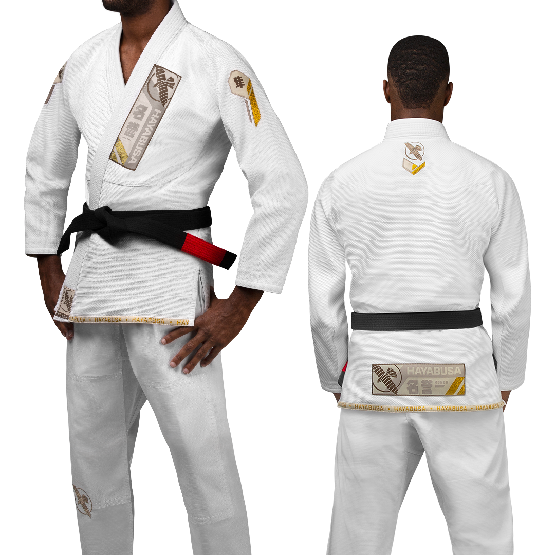 Hayabusa Ascend Lightweight Jiu Jitsu Gi White FIGHTWEAR SHOP EUROPE