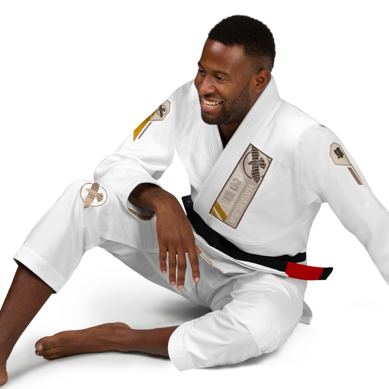 Hayabusa Hayabusa Ascend Lichtgewicht BJJ Jiu Jitsu Gi Wit