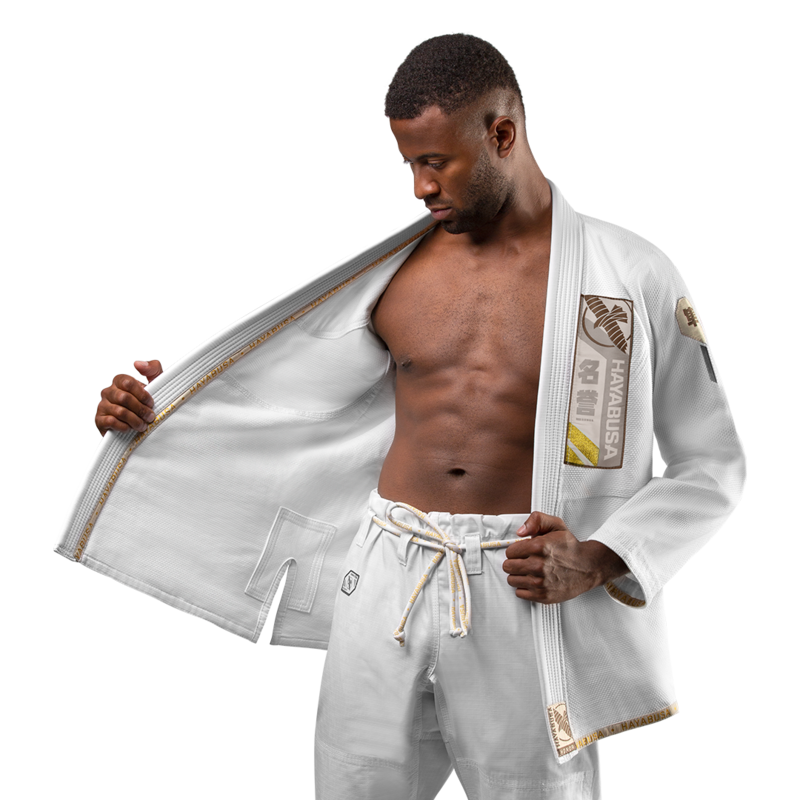 Hayabusa Hayabusa Ascend Lightweight Jiu Jitsu Gi Weiß - Copy