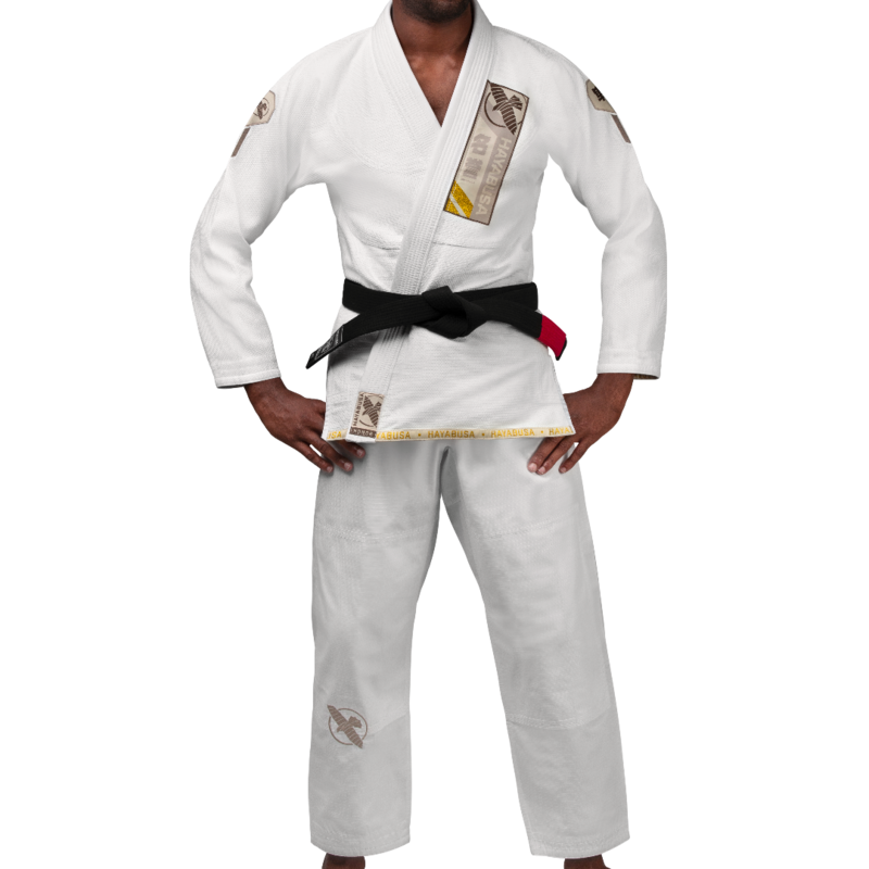 Hayabusa Hayabusa Ascend Lightweight Jiu Jitsu Gi White - Copy