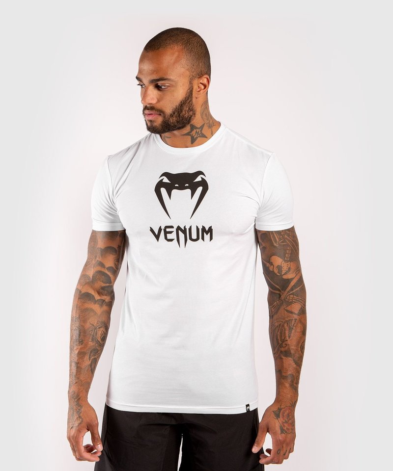 Venum Venum Classic T Shirt White Venum Shop Online