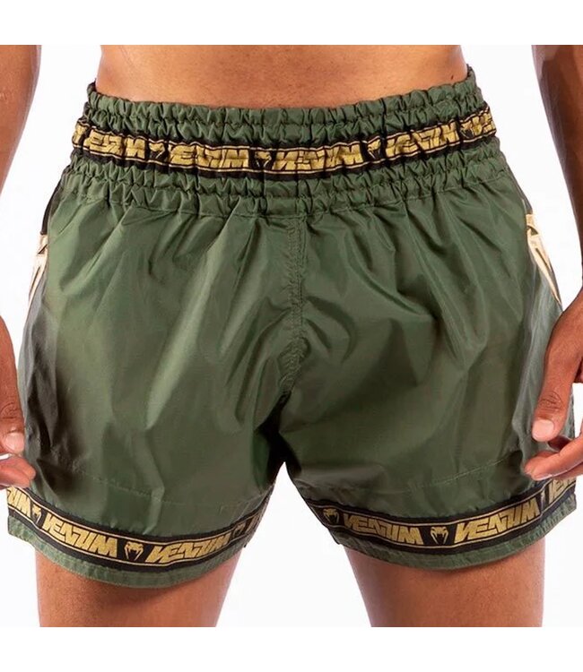 Venum Venum PARACHUTE Muay Thai Kickboxing Shorts Khaki Gold
