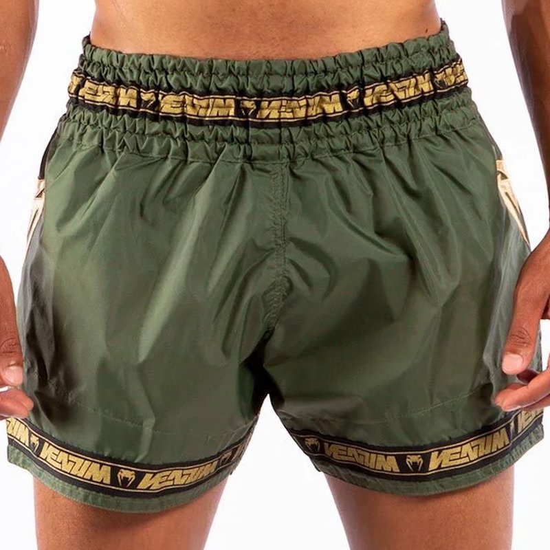 Venum Venum PARACHUTE Muay Thai Kickboxing Shorts Khaki Gold