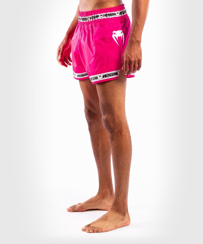 Venum Venum PARACHUTE Muay Thai Kickboxing Shorts Neon Rosa