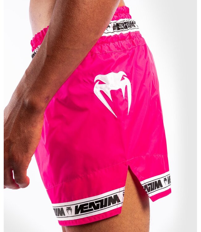 Venum PARACHUTE Muay Thai Kickboxing Shorts Neon Pink