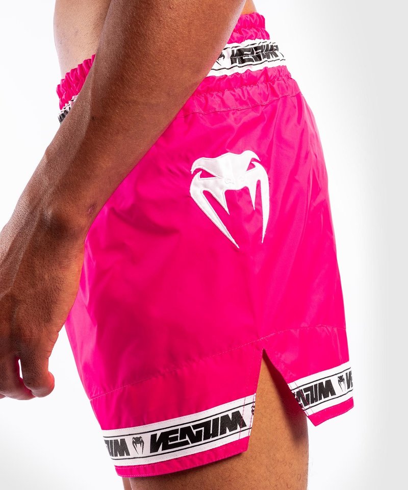 Venum Venum PARACHUTE Muay Thai Kickboxing Shorts Neon Rosa