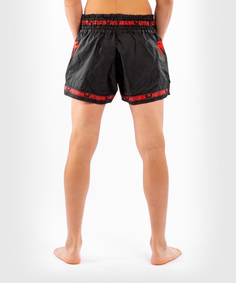 Venum Venum PARACHUTE Muay Thai Kickboks Broekjes Zwart Rood