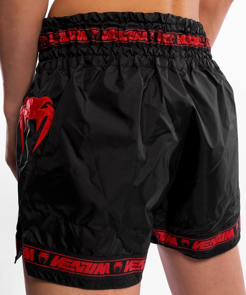 Venum Venum PARACHUTE Muay Thai Kickboks Broekjes Zwart Rood