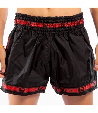 Venum Venum PARACHUTE Muay Thai Kickboxing Shorts Schwarz Rot