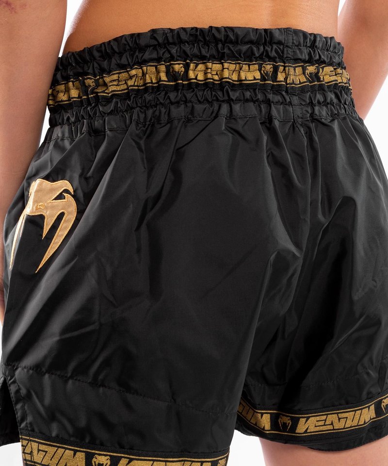 Venum Venum PARACHUTE Muay Thai Kickboks Broekjes Zwart Goud