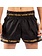 Venum Venum PARACHUTE Muay Thai Kickboxing Short Black Gold