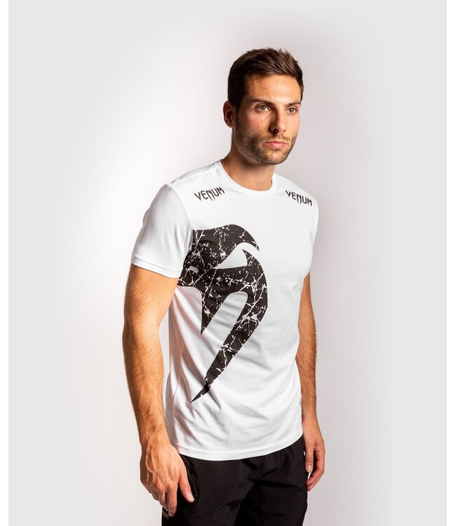 Venum T Shirt Giant White Black Venum Fightwear Europe