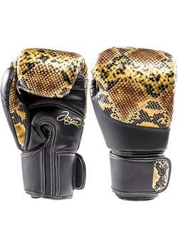 Joya Joya (Kick)Boxhandschuhe Thai Snake Gold Schwarz