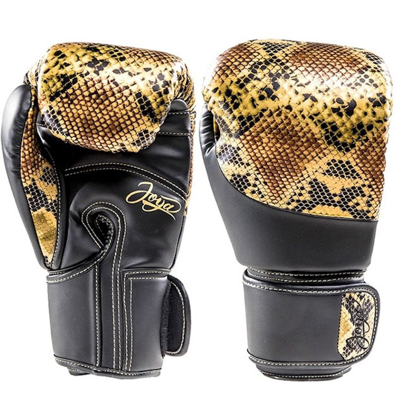 Joya Joya (Kick)bokshandschoenen Thai Snake Goud Zwart