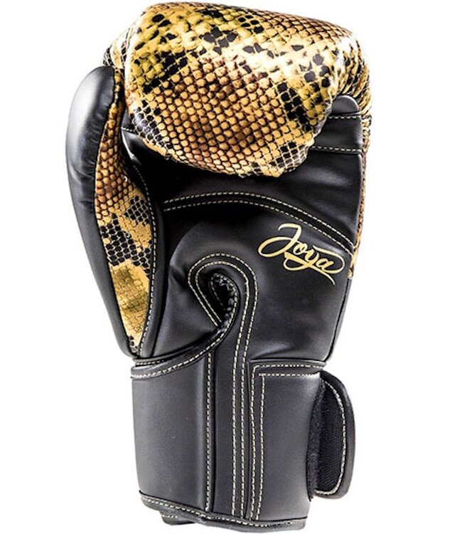 Joya Joya (Kick)Boxhandschuhe Thai Snake Gold Schwarz