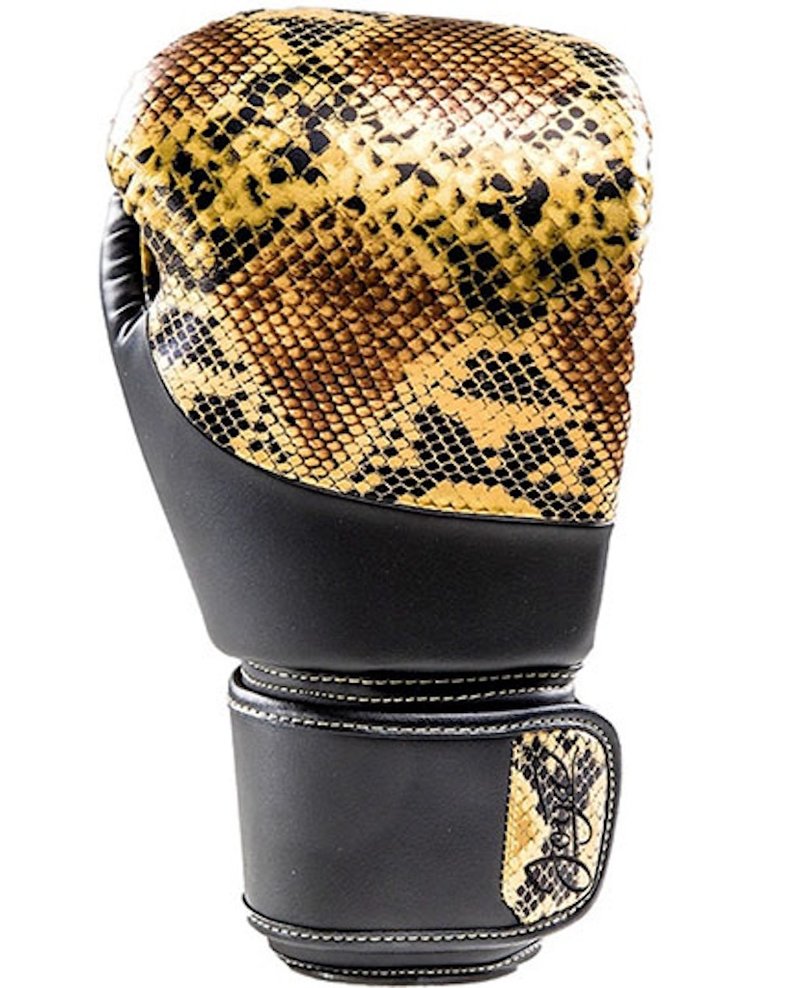 Joya Joya (Kick)Boxing Gloves Thai Snake Gold Black