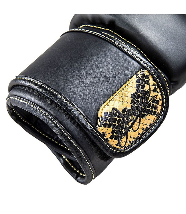 Joya Joya (Kick)Boxing Gloves Thai Snake Gold Black