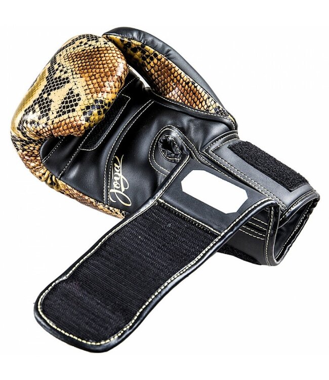 Joya Joya (Kick)Boxhandschuhe Thai Snake Gold Schwarz