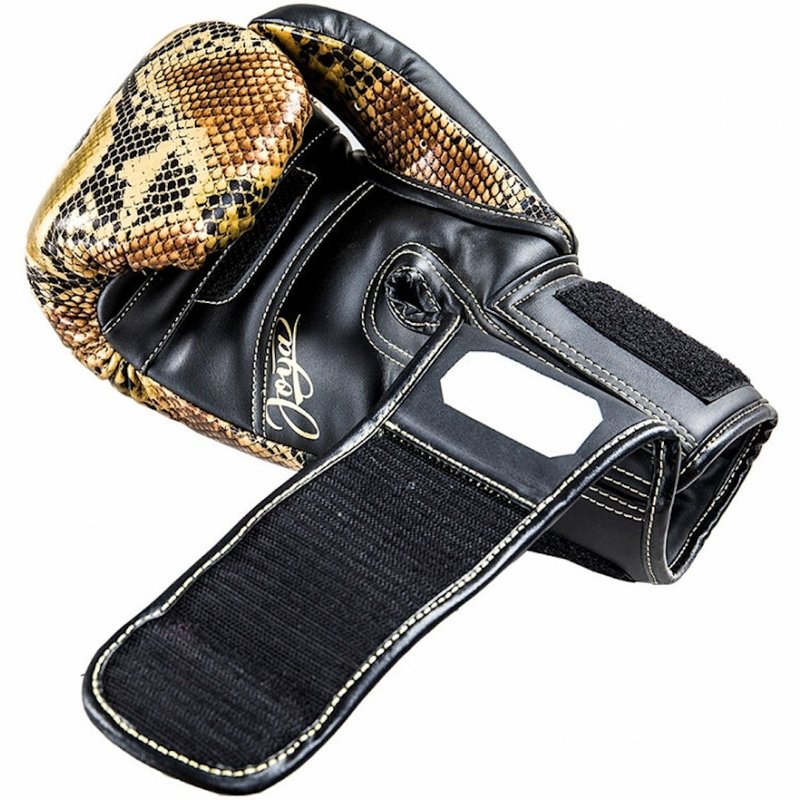 Joya Joya (Kick)bokshandschoenen Thai Snake Goud Zwart