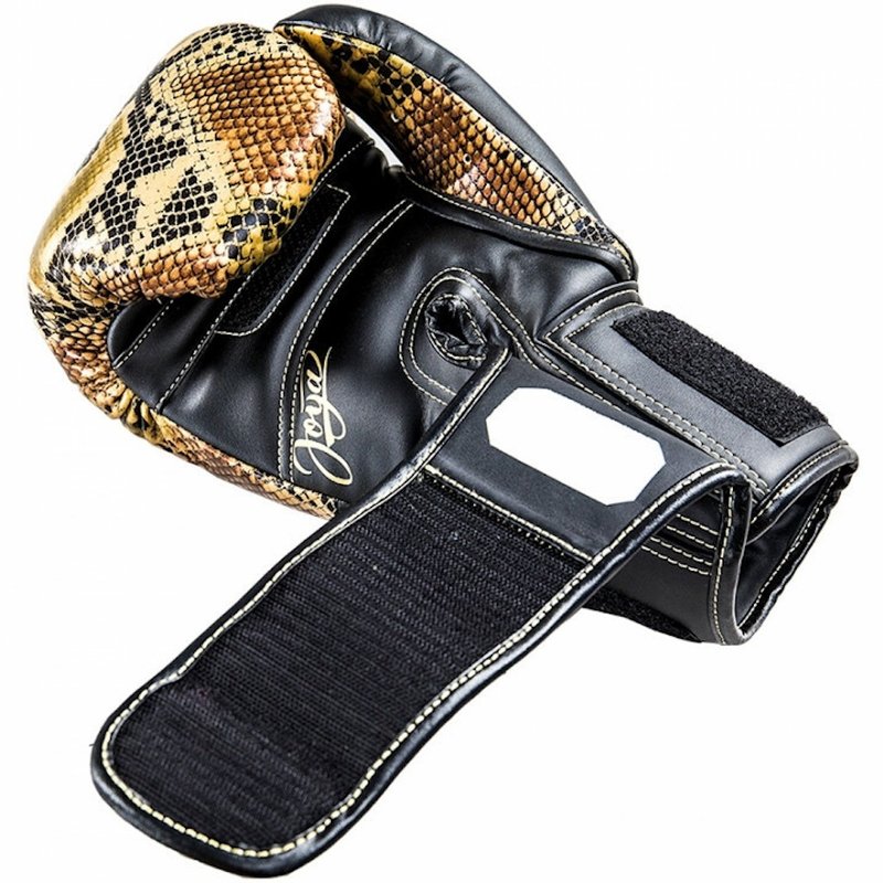 Joya Joya (Kick)Boxhandschuhe Thai Snake Gold Schwarz