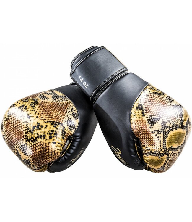 Joya (Kick)bokshandschoenen Thai Snake Goud Zwart