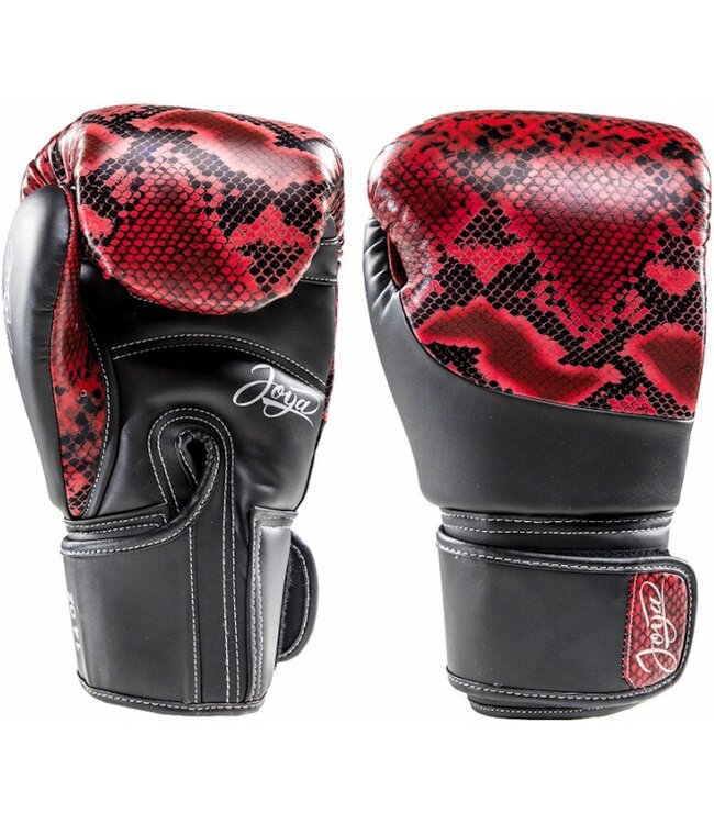 Joya Joya (Kick)Boxhandschuhe Thai Snake Rot Schwarz