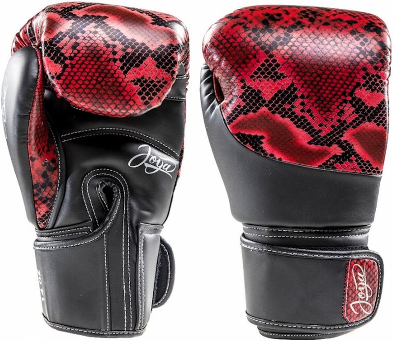 Verstrooien verteren Bek Joya (Kick)bokshandschoenen Thai Snake Rood Zwart - FIGHTWEAR SHOP NEDERLAND