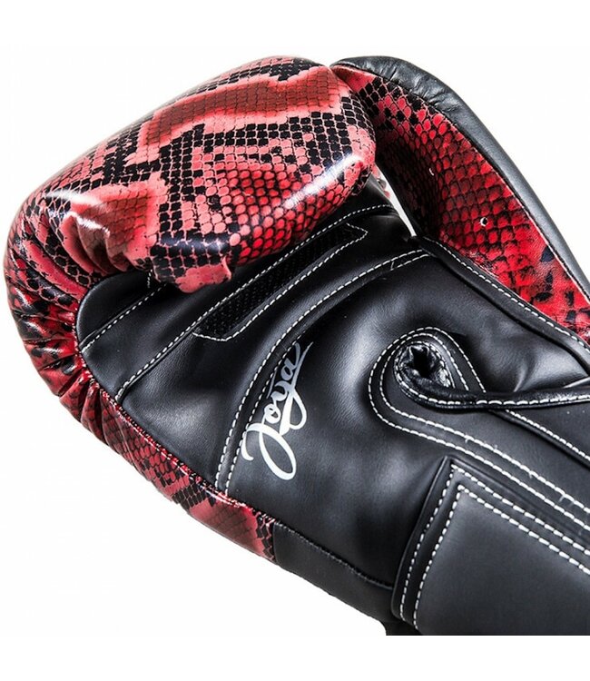 Joya Joya (Kick)bokshandschoenen Thai Snake Rood Zwart