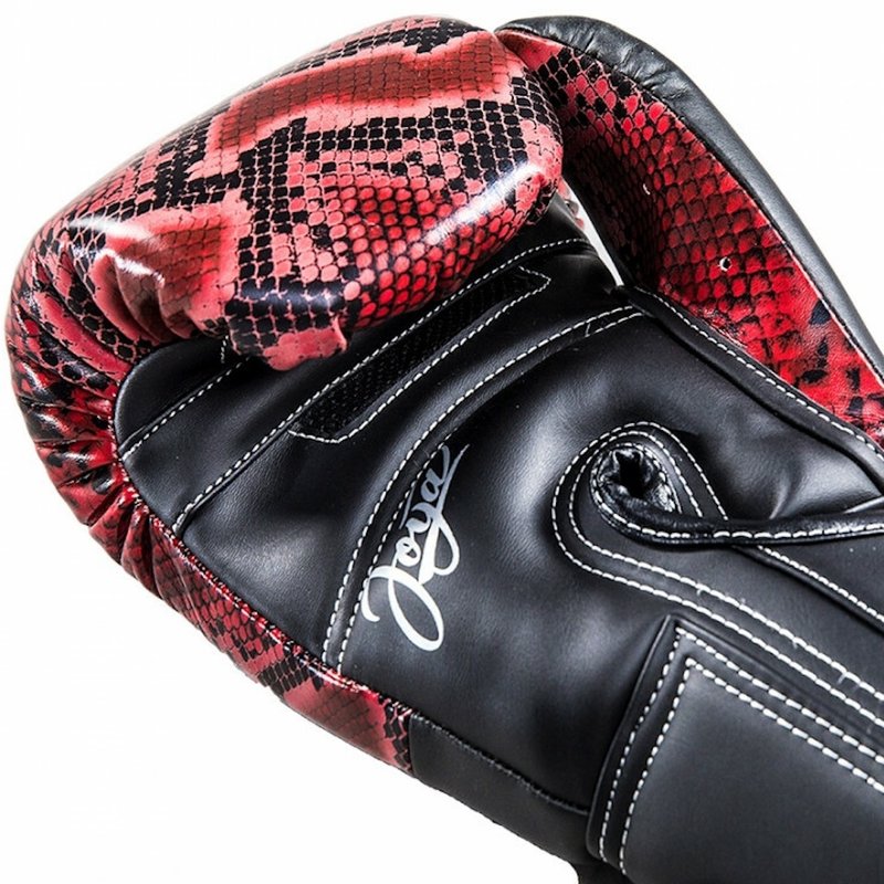 Joya Joya (Kick)Boxhandschuhe Thai Snake Rot Schwarz