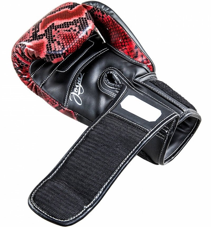 Joya Joya (Kick)bokshandschoenen Thai Snake Rood Zwart