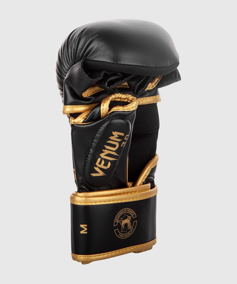 Venum Venum Challenger 3.0 MMA Sparring Handschoenen Zwart Goud