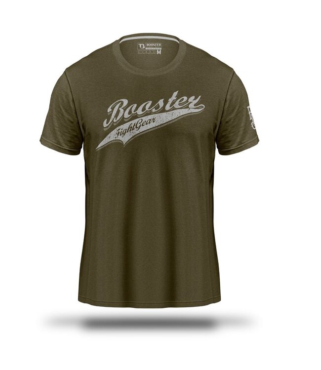 Booster Vintage Slugger T Shirt Olive Green