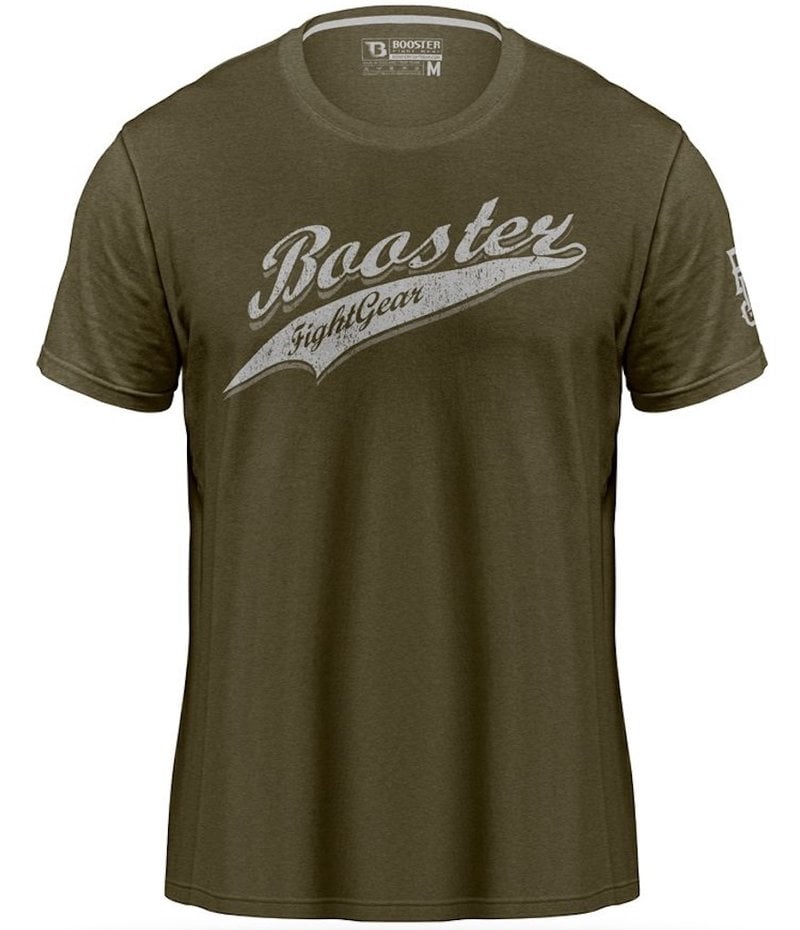 Booster Booster Vintage Slugger T-Shirt Olivgrün