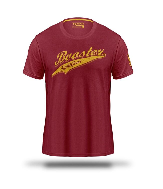 Booster Vintage Slugger T Shirt Rood Booster Vechtsport Kleding