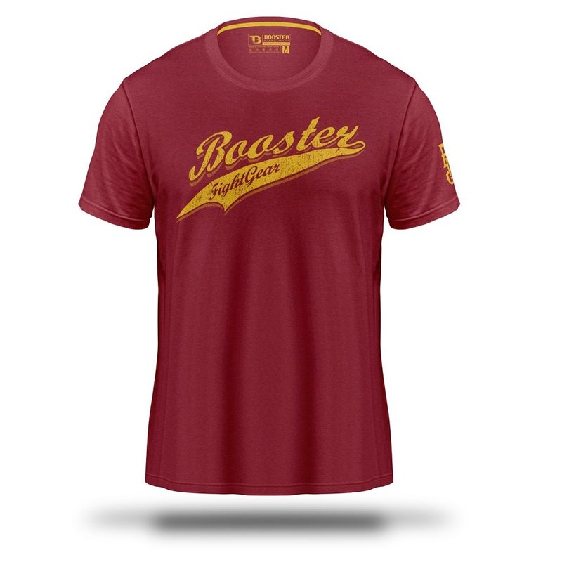 Booster Booster Vintage Slugger T-Shirt Rot