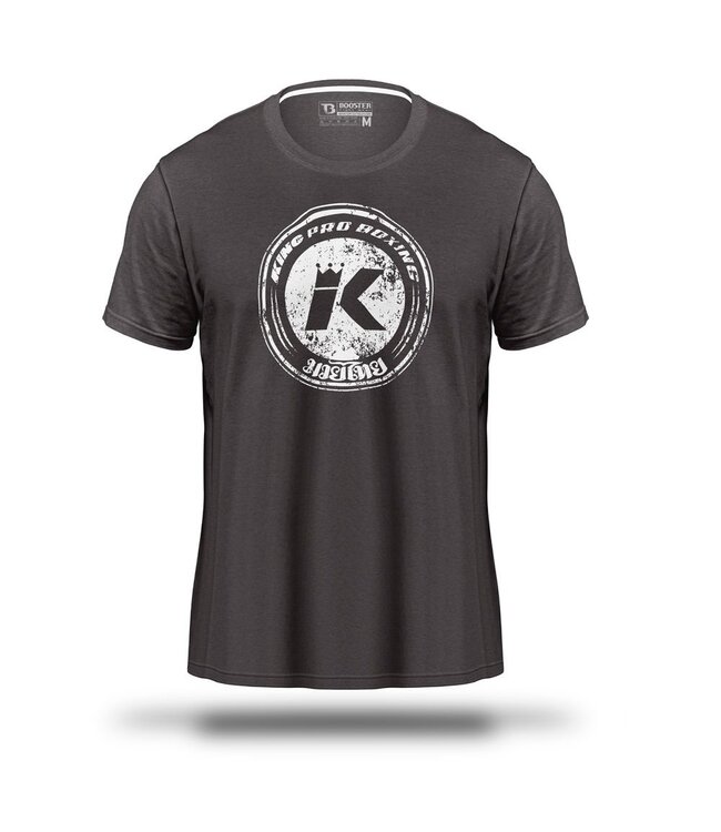 King Pro Boxing KPB Vintage Logo T-Shirt Grau