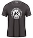 King Pro Boxing KPB Vintage Logo T Shirt Grey