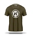 King Pro Boxing KPB Vintage Logo T-Shirt Olivgrün