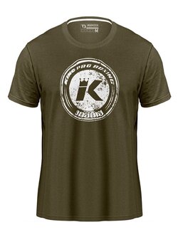King Pro Boxing King Pro Boxing KPB Vintage Logo T-shirt Olijfgroen