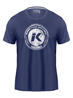 King Pro Boxing King Pro Boxing KPB Vintage Logo T-shirt Blauw