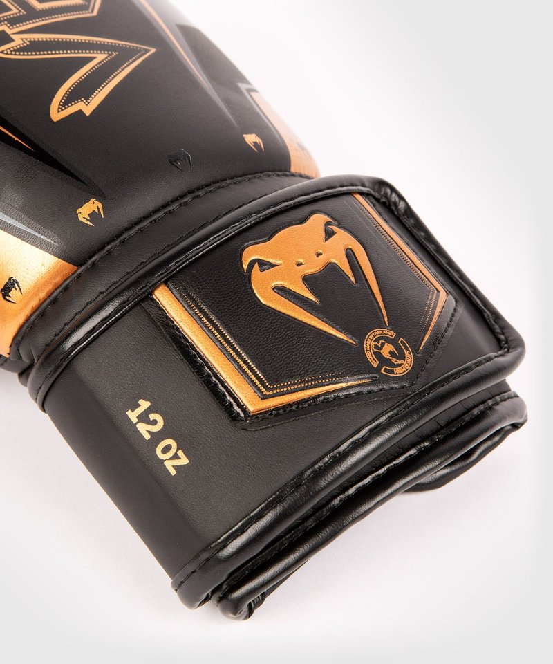 Venum Venum Elite Evo Boxhandschuhe Schwarz Bronze