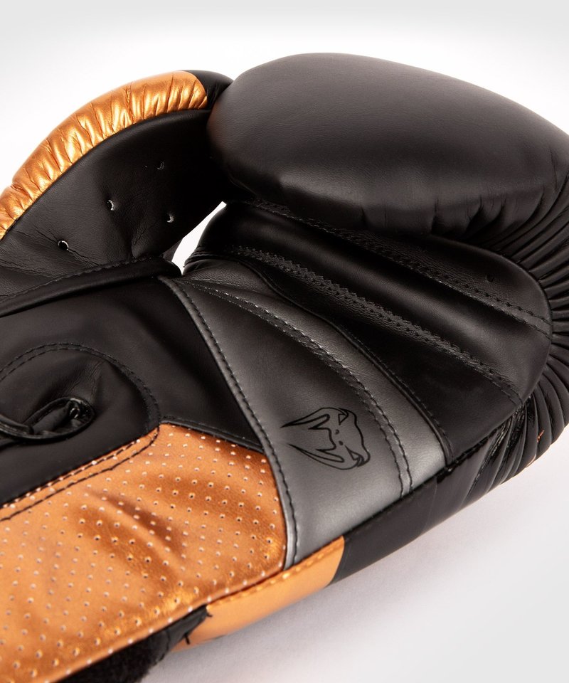 Venum Venum Elite Evo Boxhandschuhe Schwarz Bronze