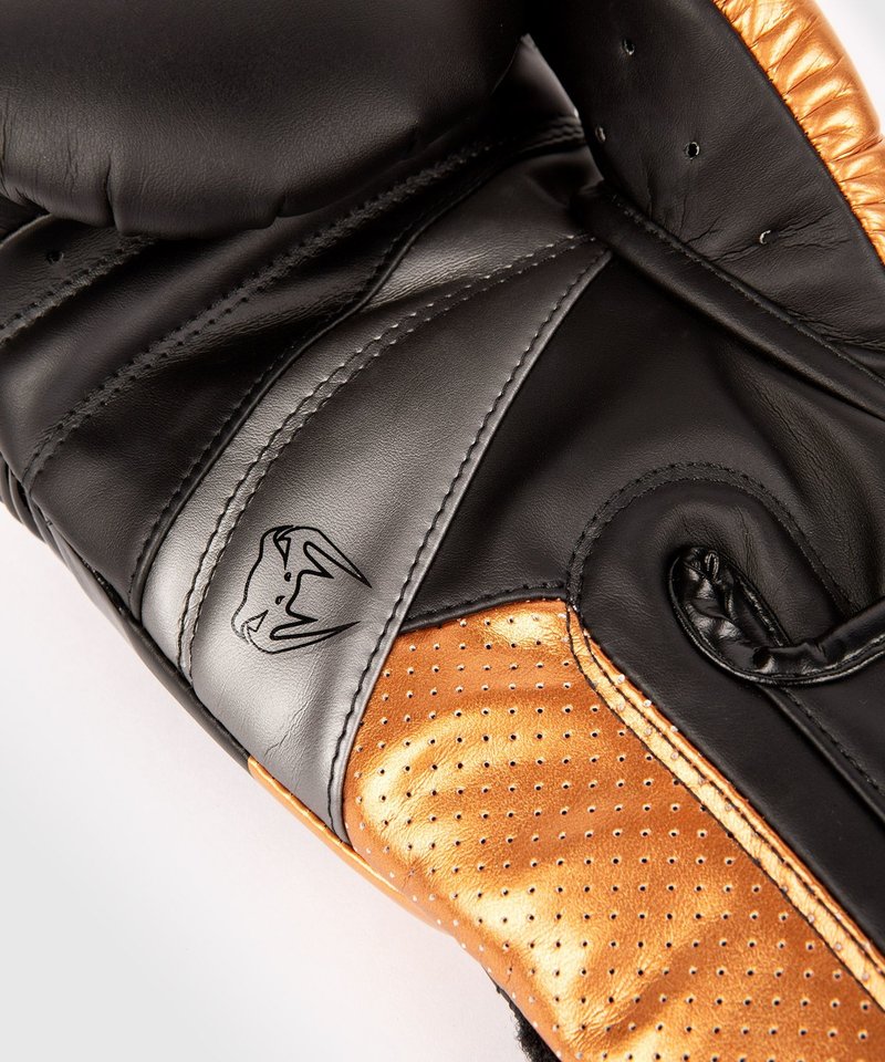 Venum Venum Elite Evo Boxhandschuhe Schwarz Bronze