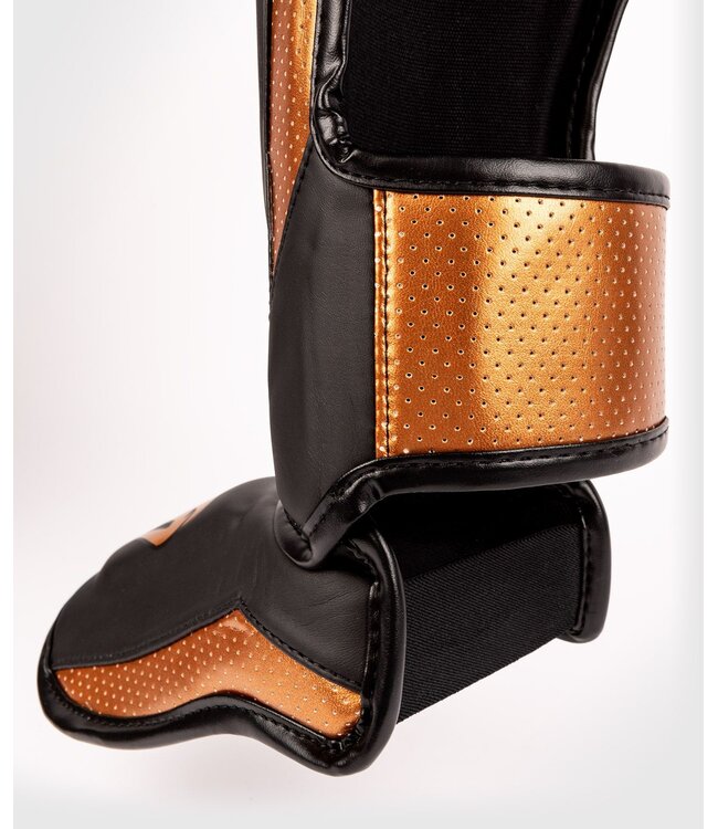 Venum Venum Elite Evo Kickboks Scheenbeschermers Zwart Brons