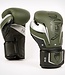 Venum Elite Evo Kickboxing Gloves Khaki Silver