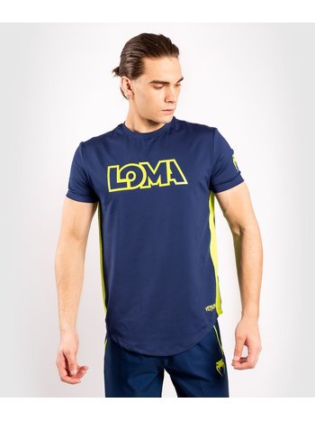 Venum Venum Loma Origins Dry-Tech T-shirt Blauw Geel