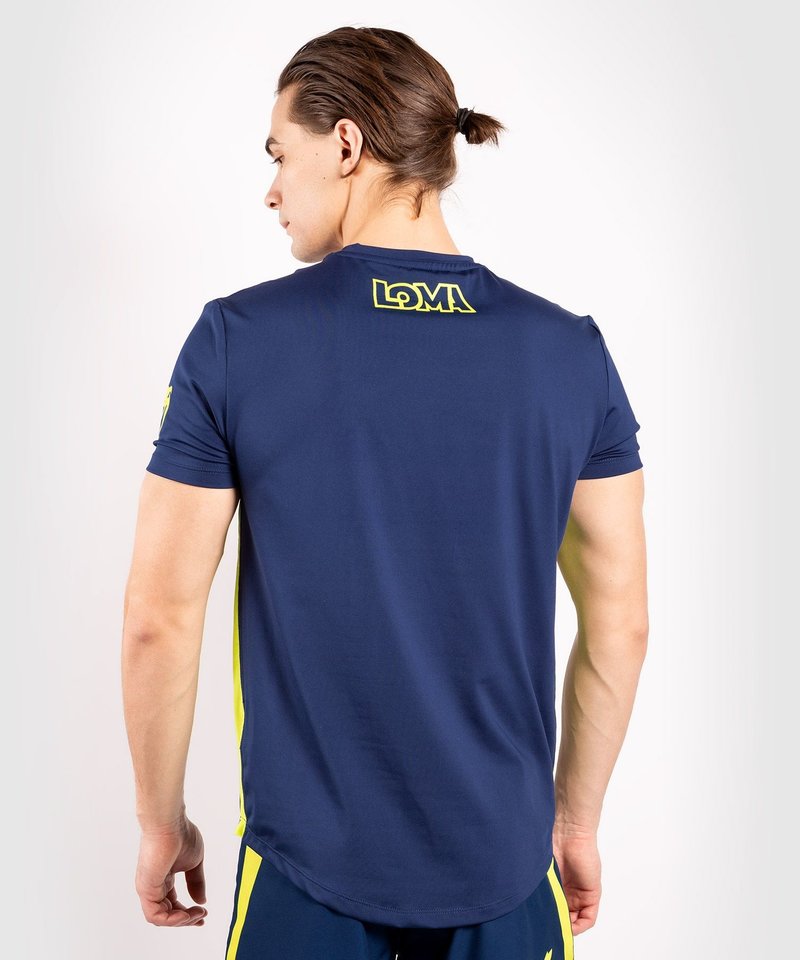 Venum Venum Loma Origins Dry-Tech T-Shirt Blau Gelb