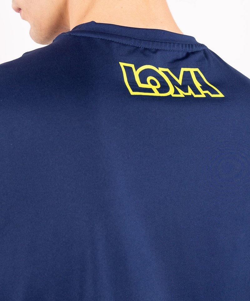Venum Venum Loma Origins Dry-Tech T-Shirt Blau Gelb