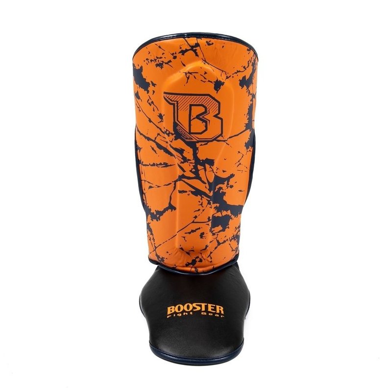 Booster Booster SG Youth Kickboxing Shinguards Marble Orange