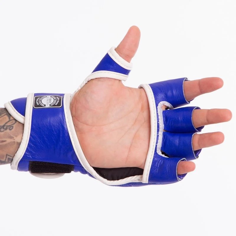 Twins Special Twins GGL-6 MMA Gloves Blue Leather